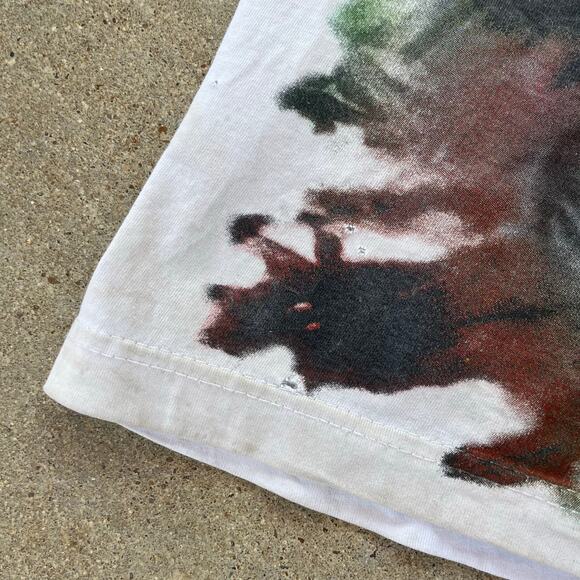 Y2K Bob Marley Big Face T-Shirt XL - Picture 3 of 7